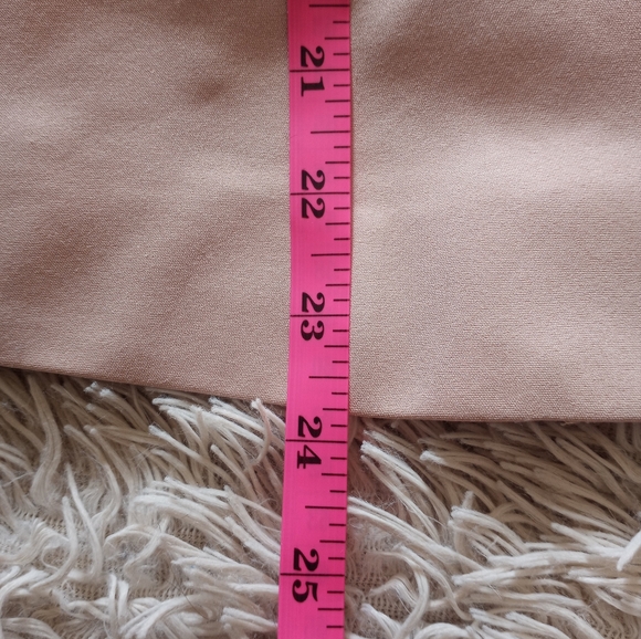 Philosophy Light Peach Pink Cream One Button Blazer 8 - Picture 6 of 6